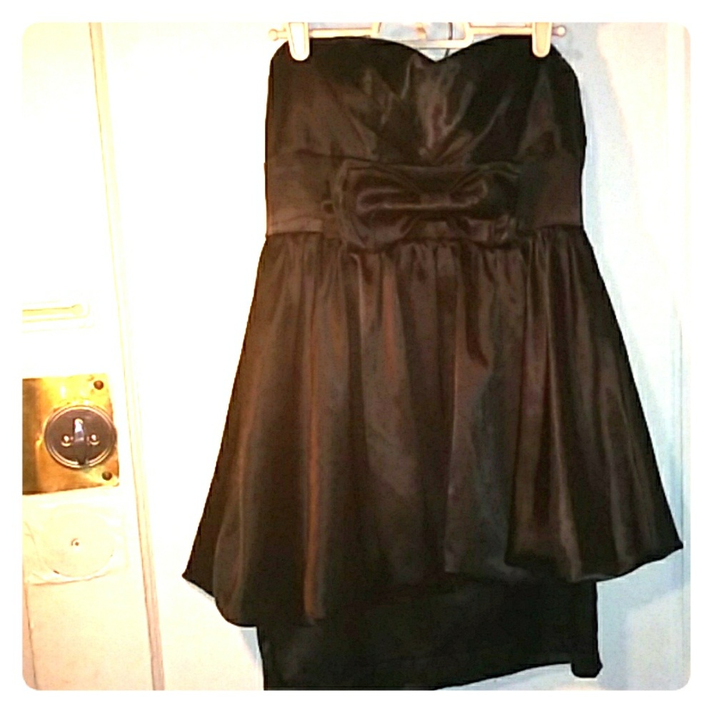 Strapless party dress